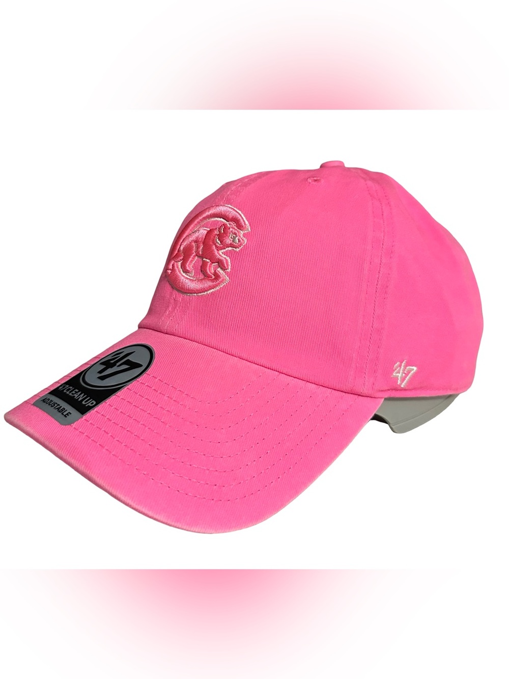Chicago Cubs BRIGHT SIDE 47 CLEAN UP Strapback  Hat - Women’s OSFA